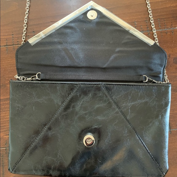 INC Crossbody Purse with Chain Strap - Picture 2 of 7